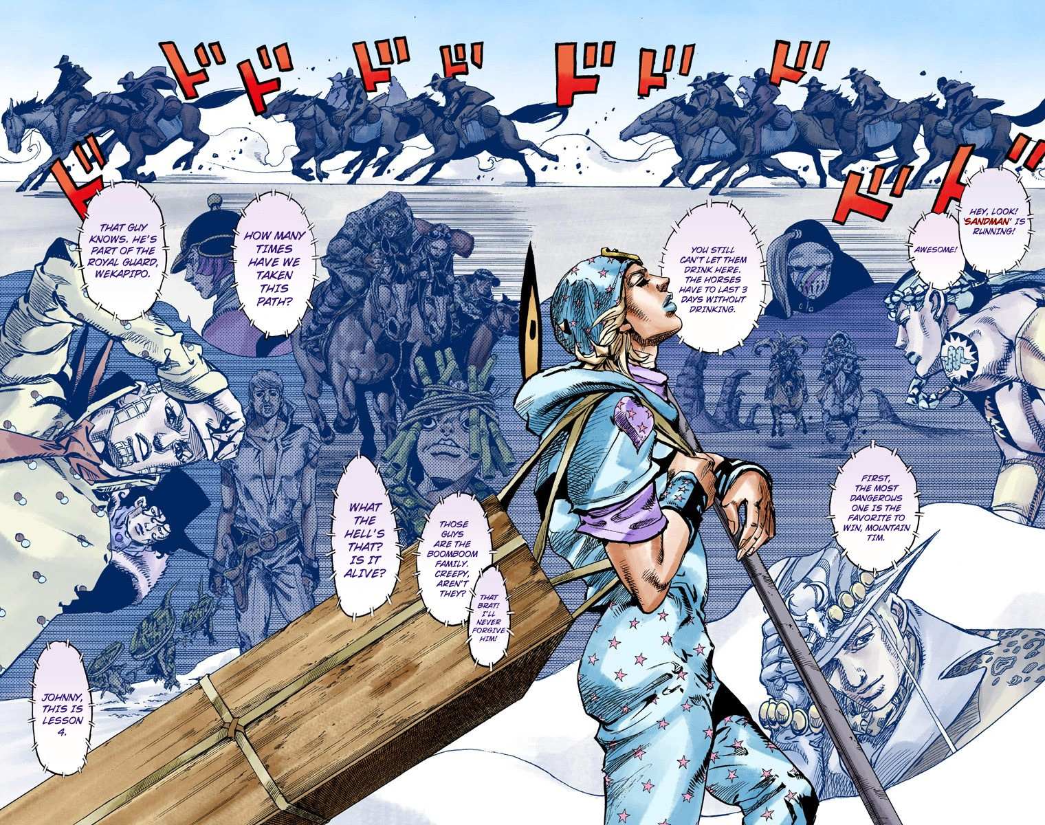 Read Jojo's Bizarre Adventure Part 7 Steel Ball Run Manga Online