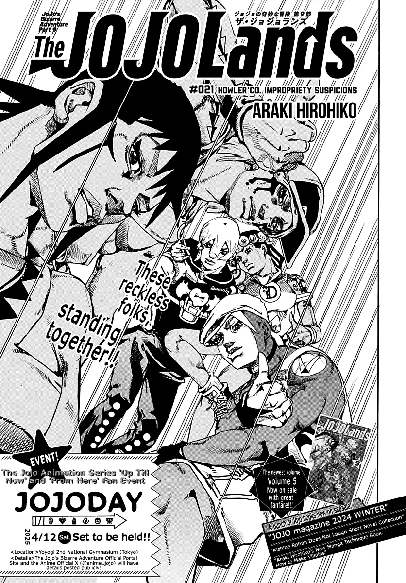 Read Jojo's Bizarre Adventure Part 9 The Jojolands Manga Online