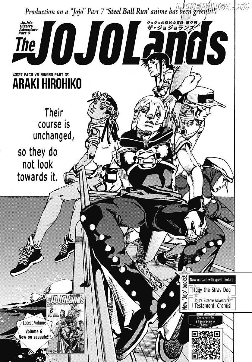 Read Jojo's Bizarre Adventure Part 9 The Jojolands Manga Online