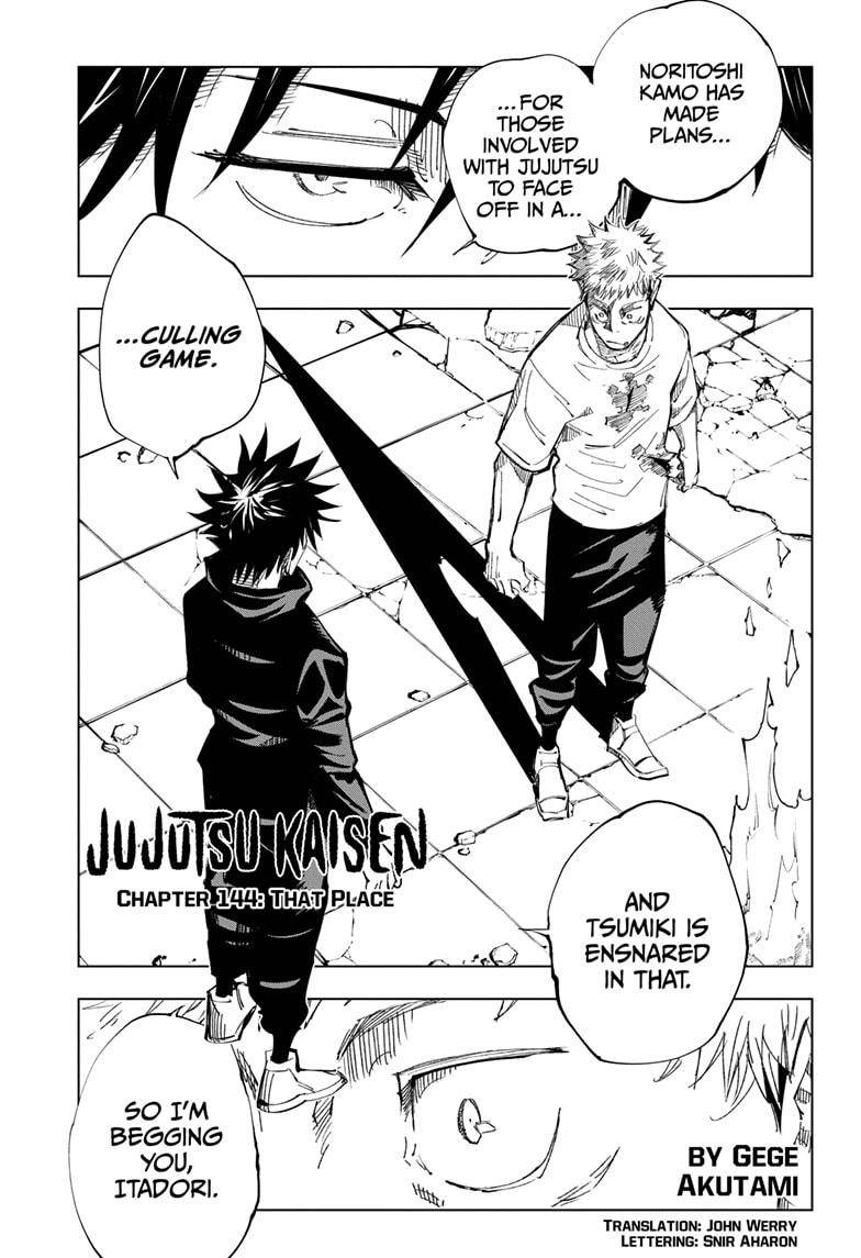 Read Jujutsu Kaisen Manga Online