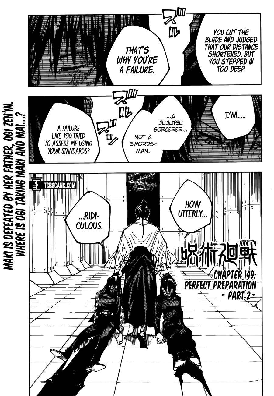 Read Jujutsu Kaisen Manga Online