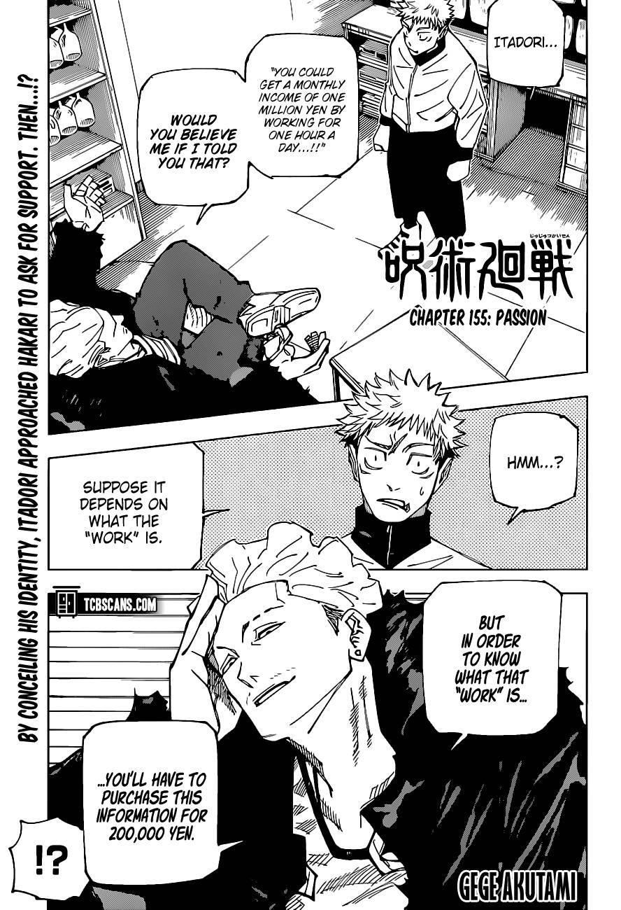 Read Jujutsu Kaisen Manga Online