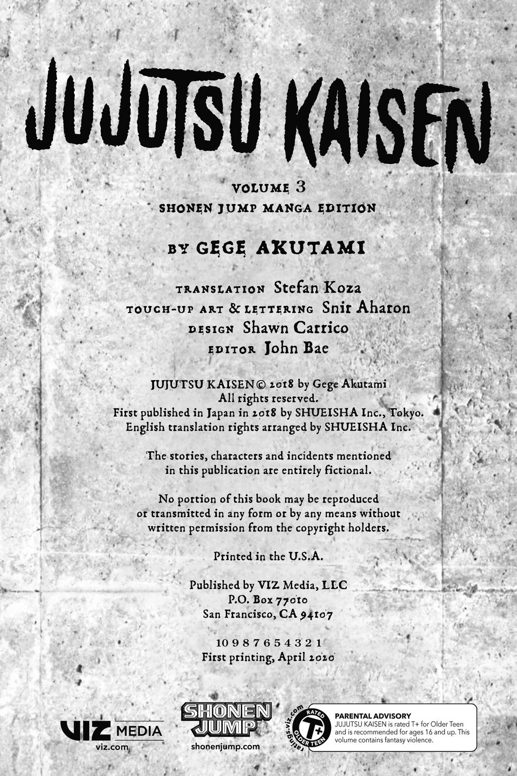 Read Jujutsu Kaisen Manga Online