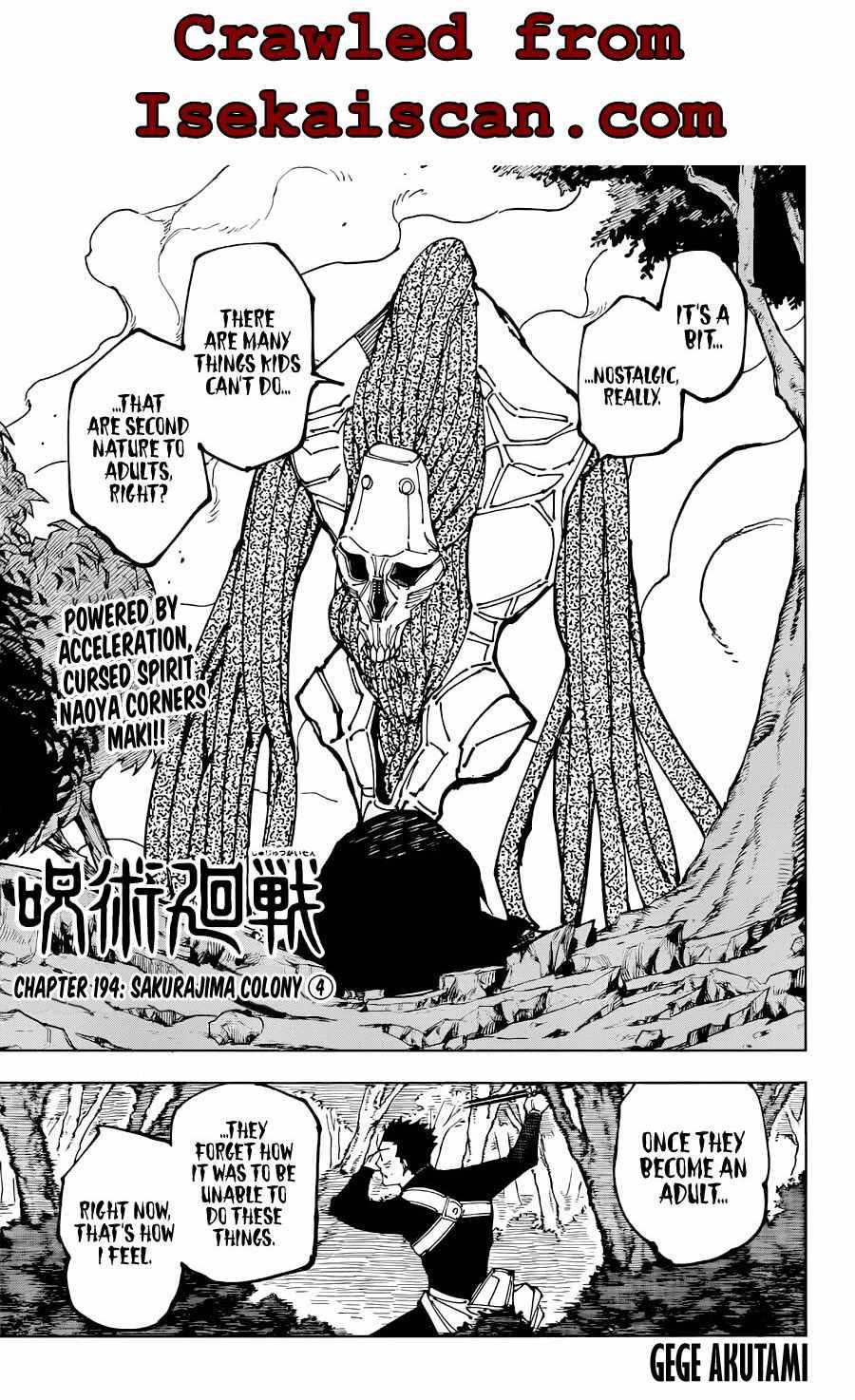 Read Jujutsu Kaisen Manga Online