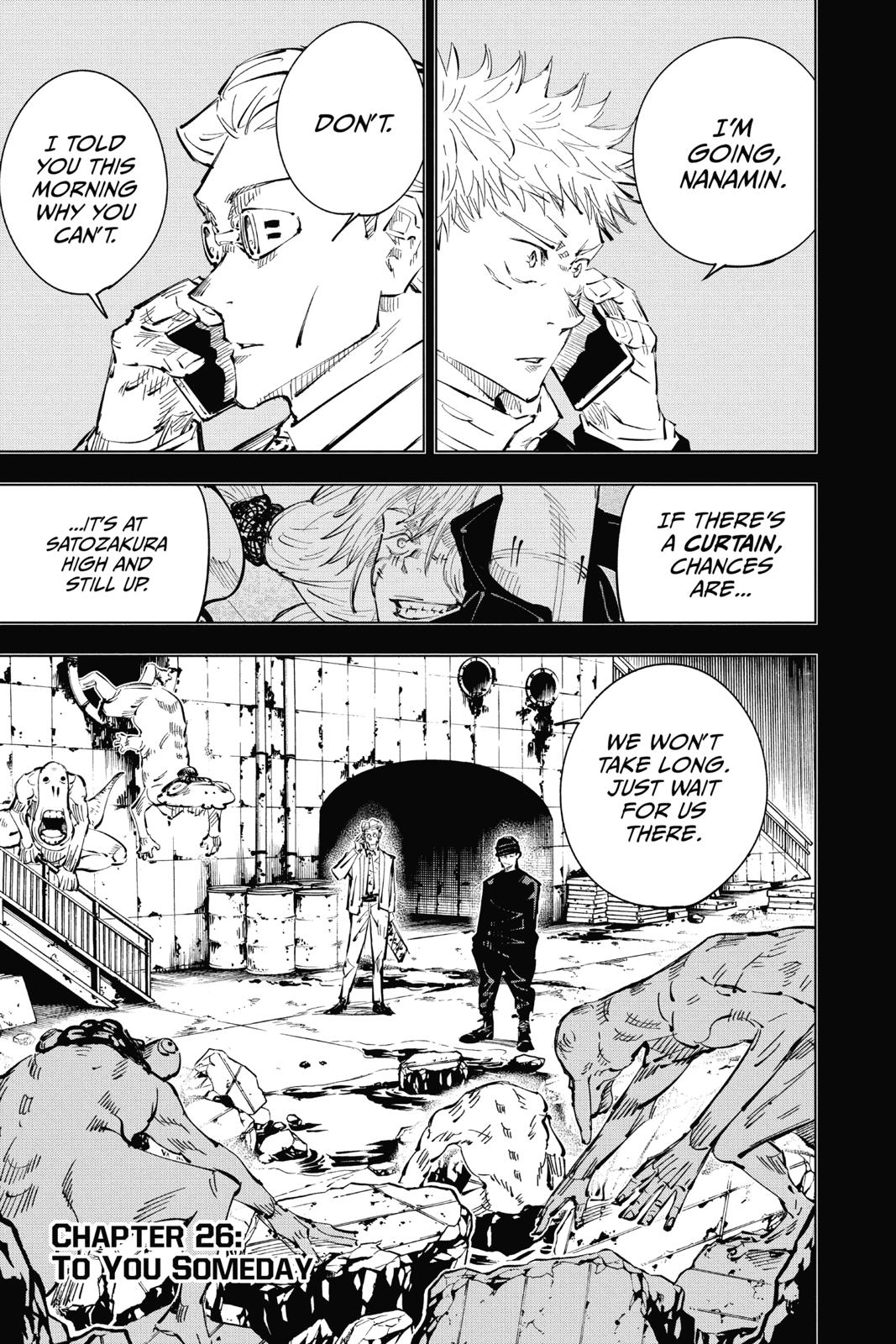 Read Jujutsu Kaisen Manga Online