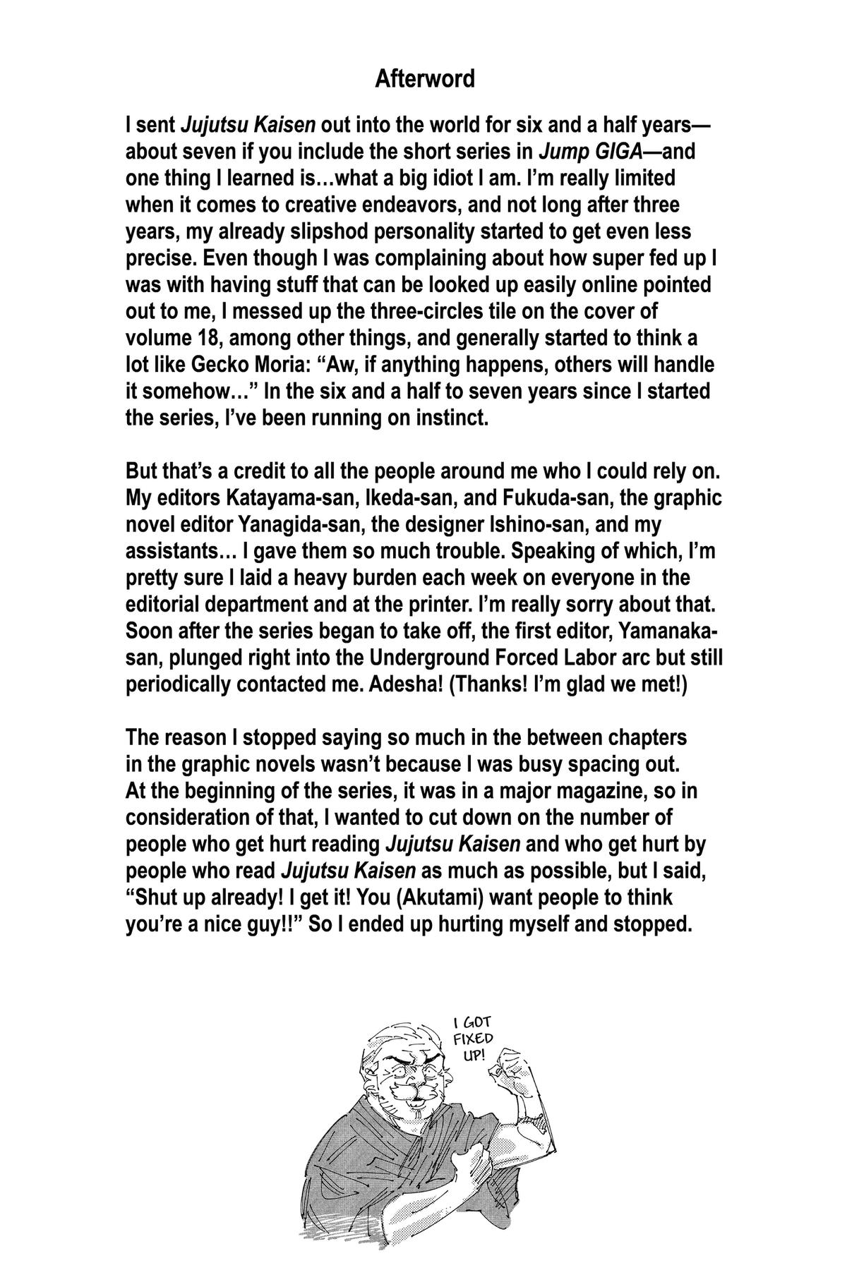 Read Jujutsu Kaisen Manga Online