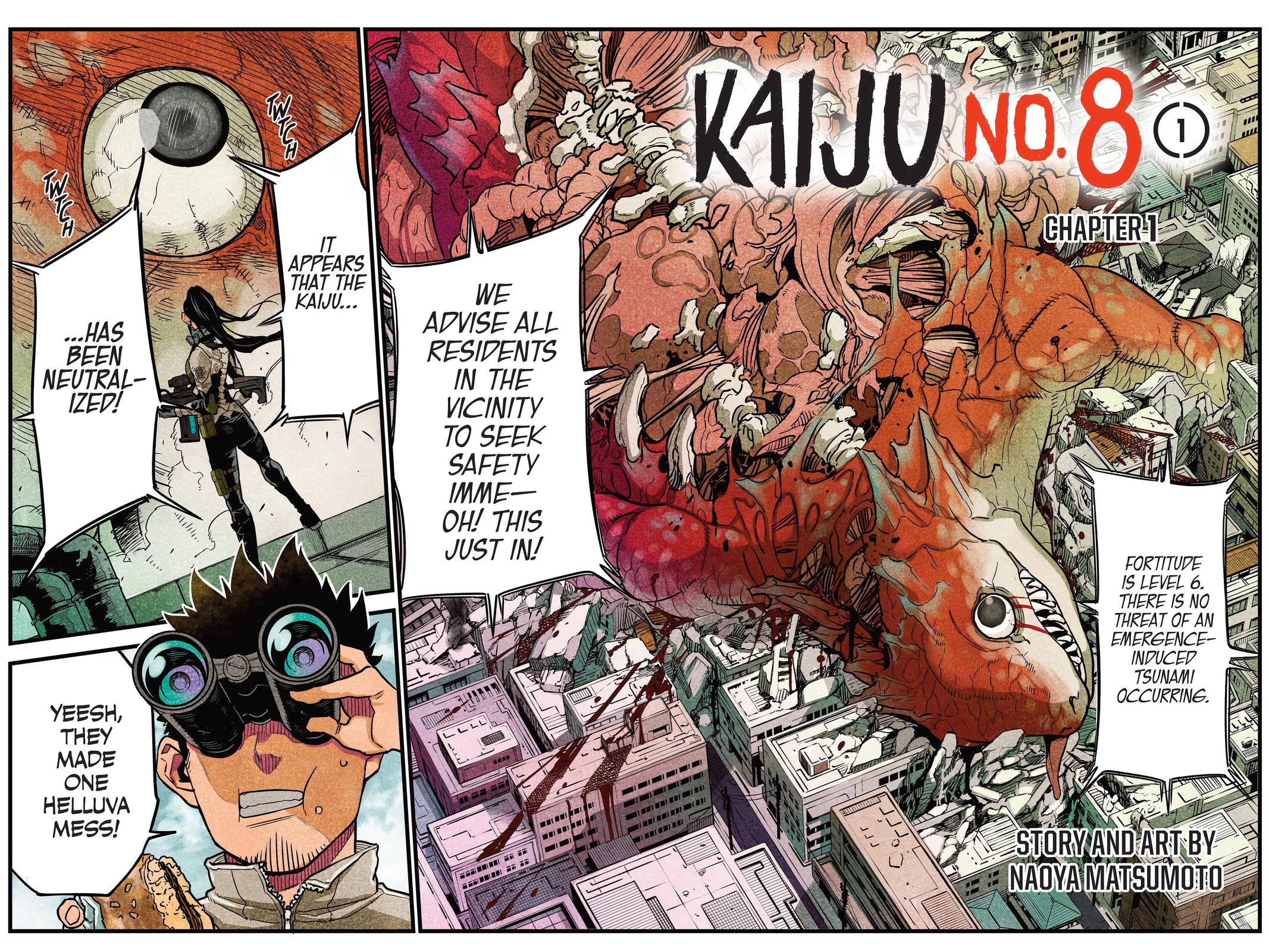 Read Kaiju No.8 Manga Online