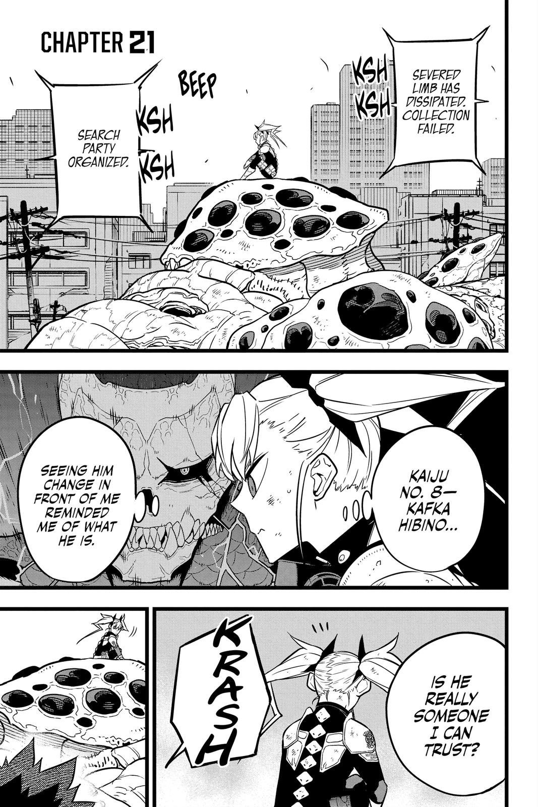 Read Kaiju No.8 Manga Online