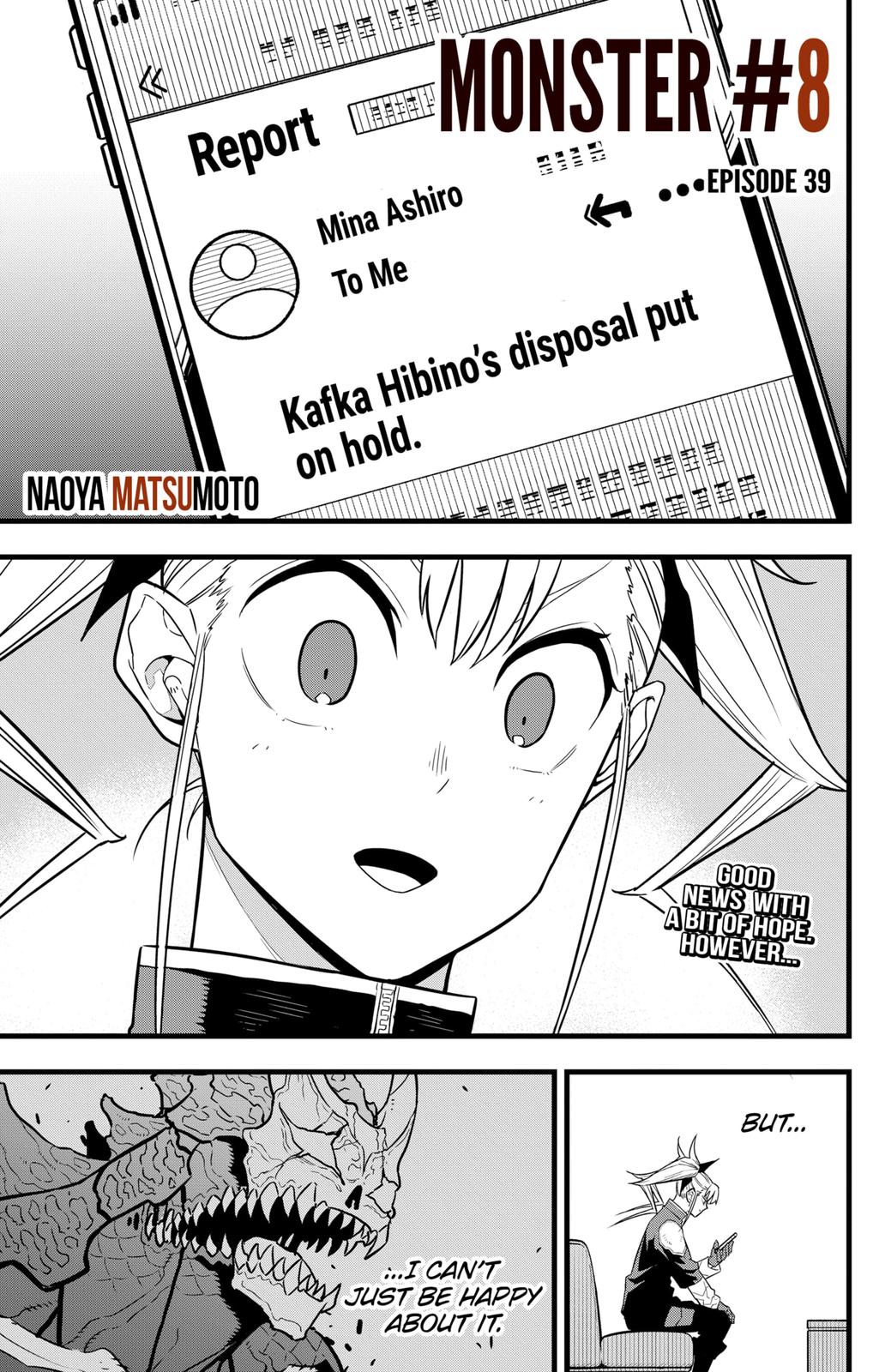 Read Kaiju No.8 Manga Online