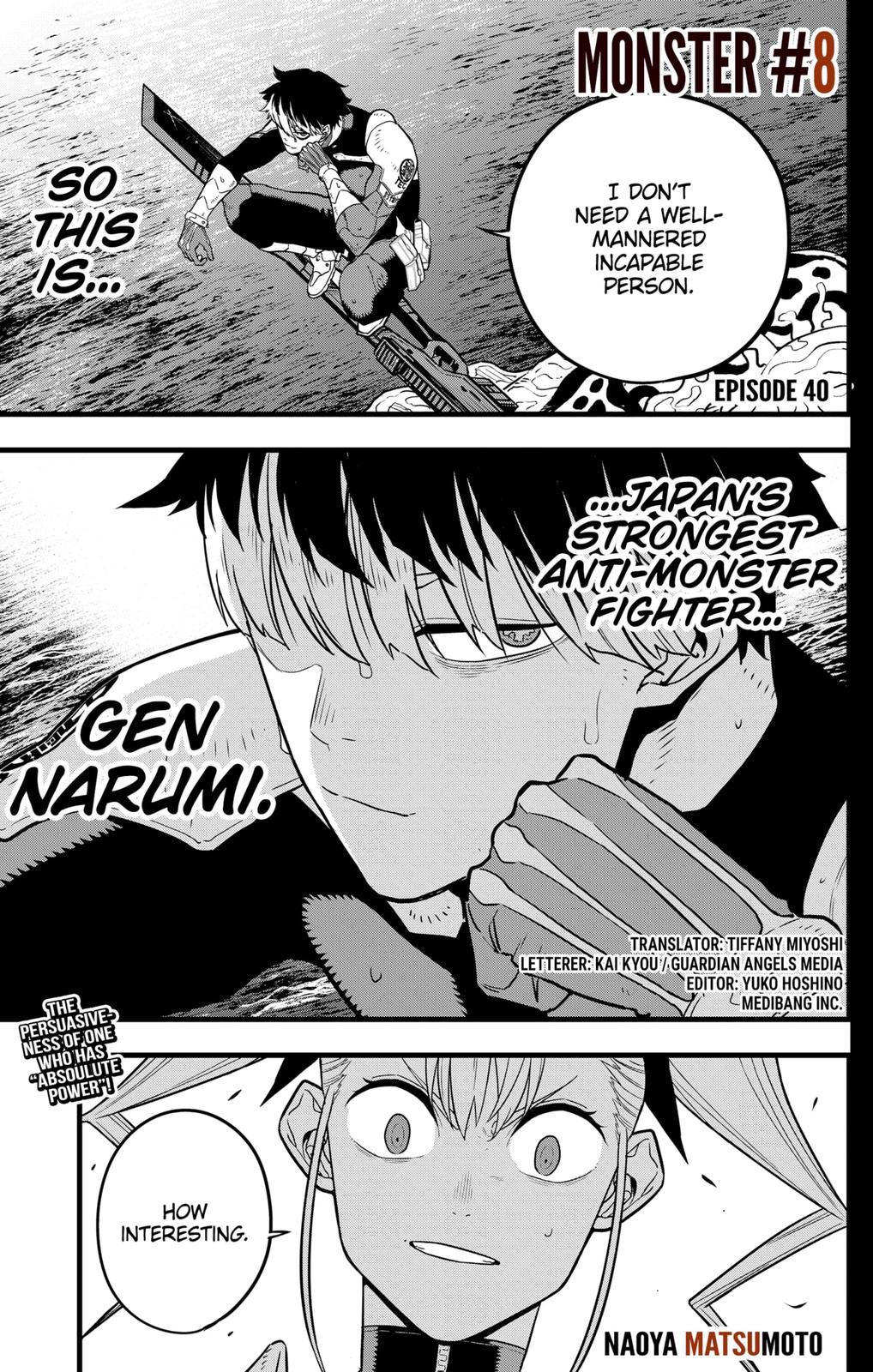 Read Kaiju No.8 Manga Online