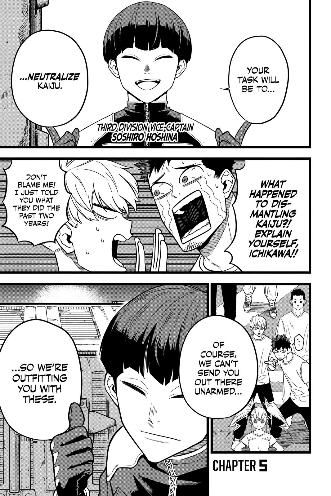 Read Kaiju No.8 Manga Online