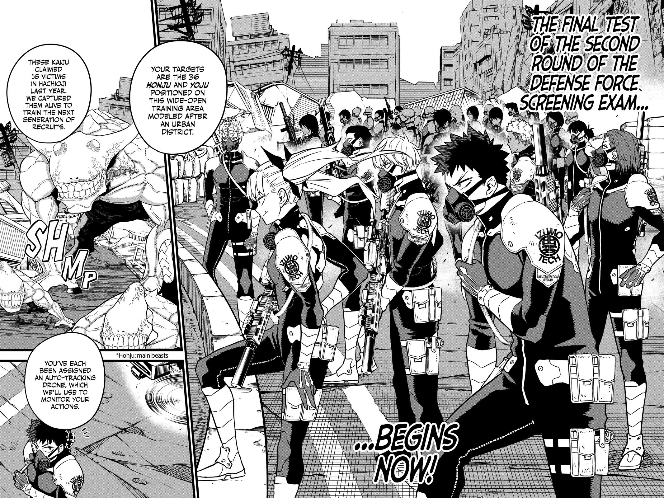 Read Kaiju No.8 Manga Online