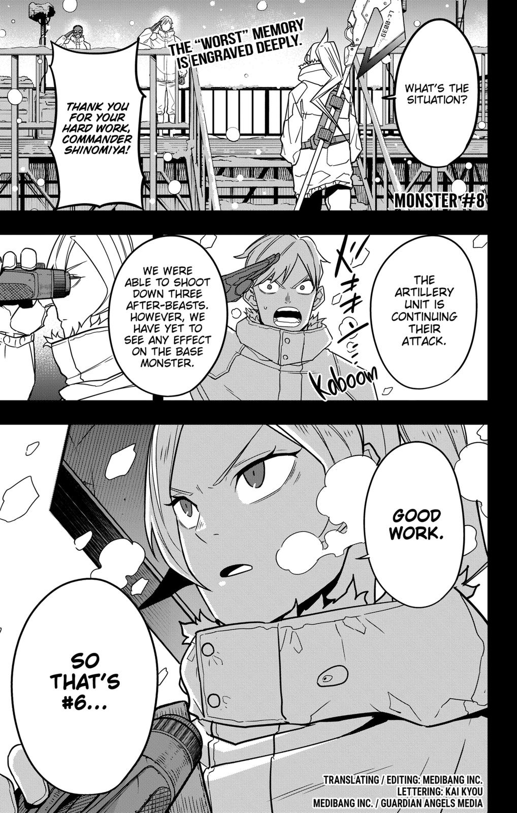 Read Kaiju No.8 Manga Online