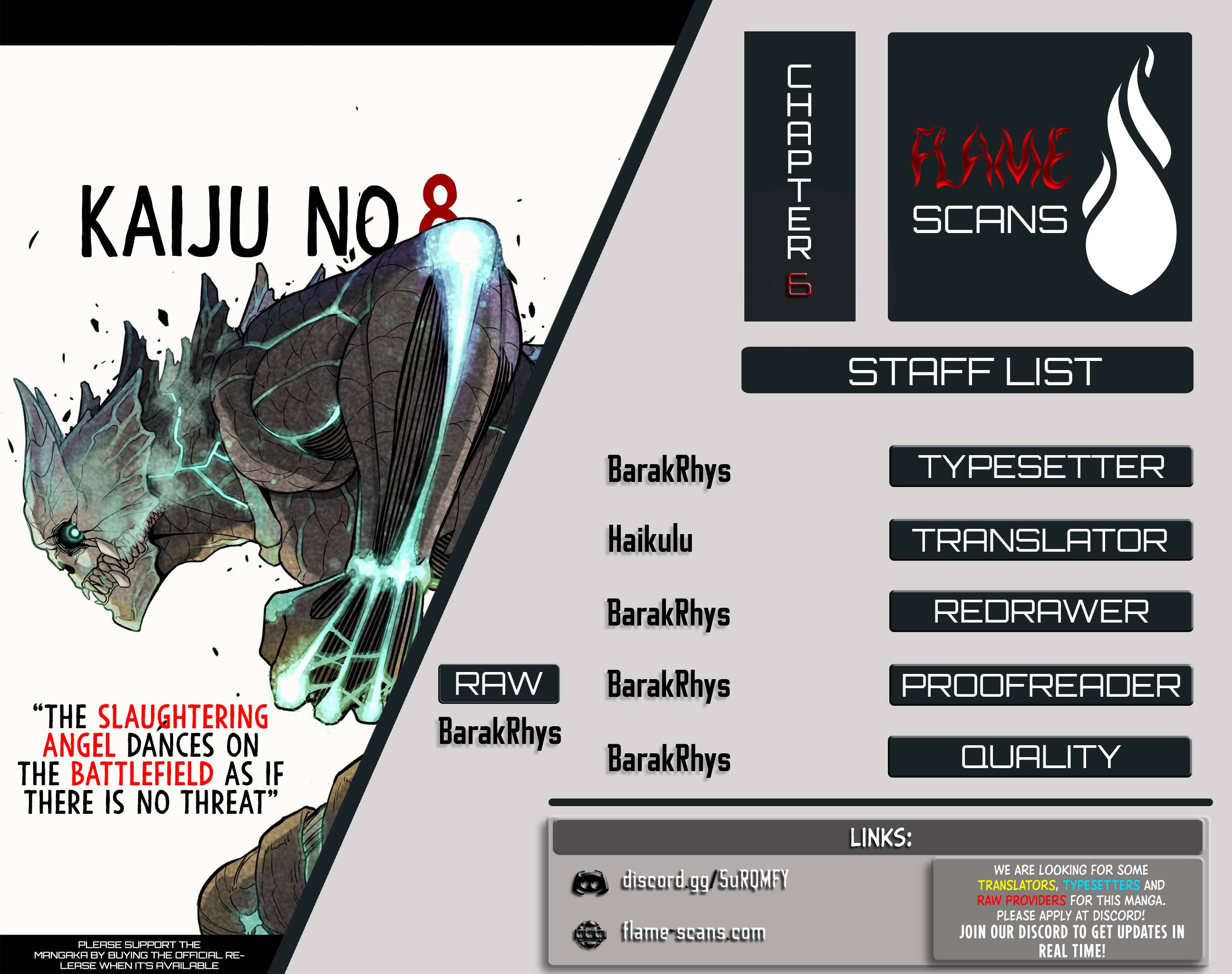 Read Kaiju No.8 Manga Online