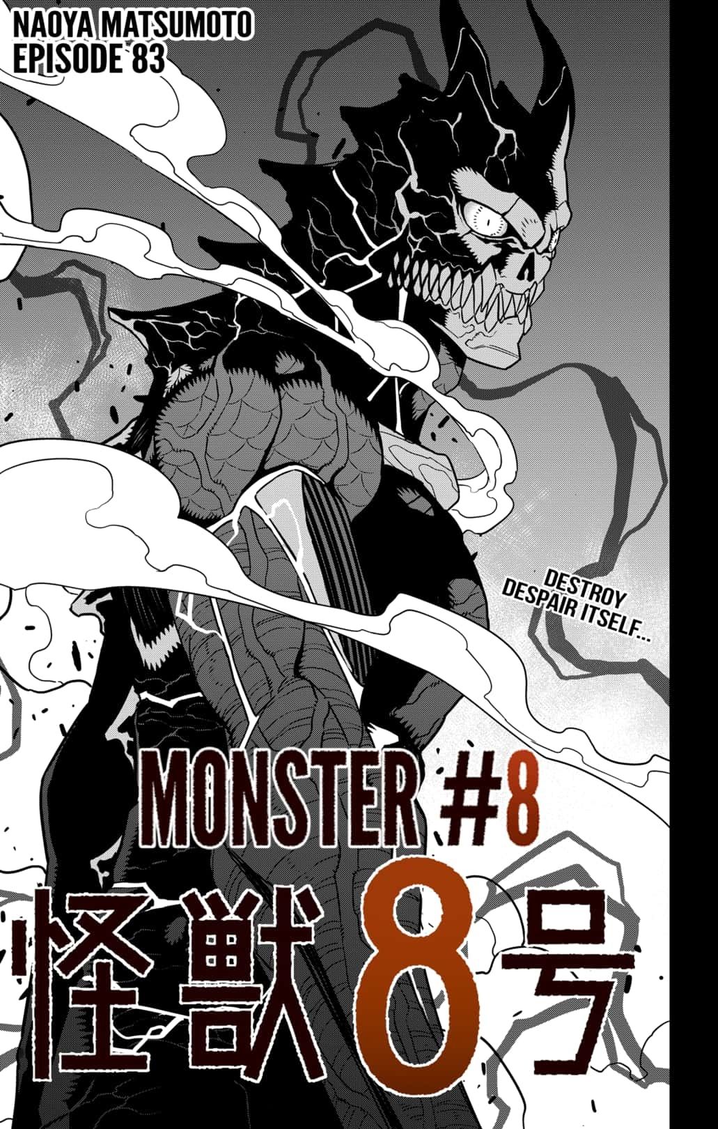 Read Kaiju No.8 Manga Online