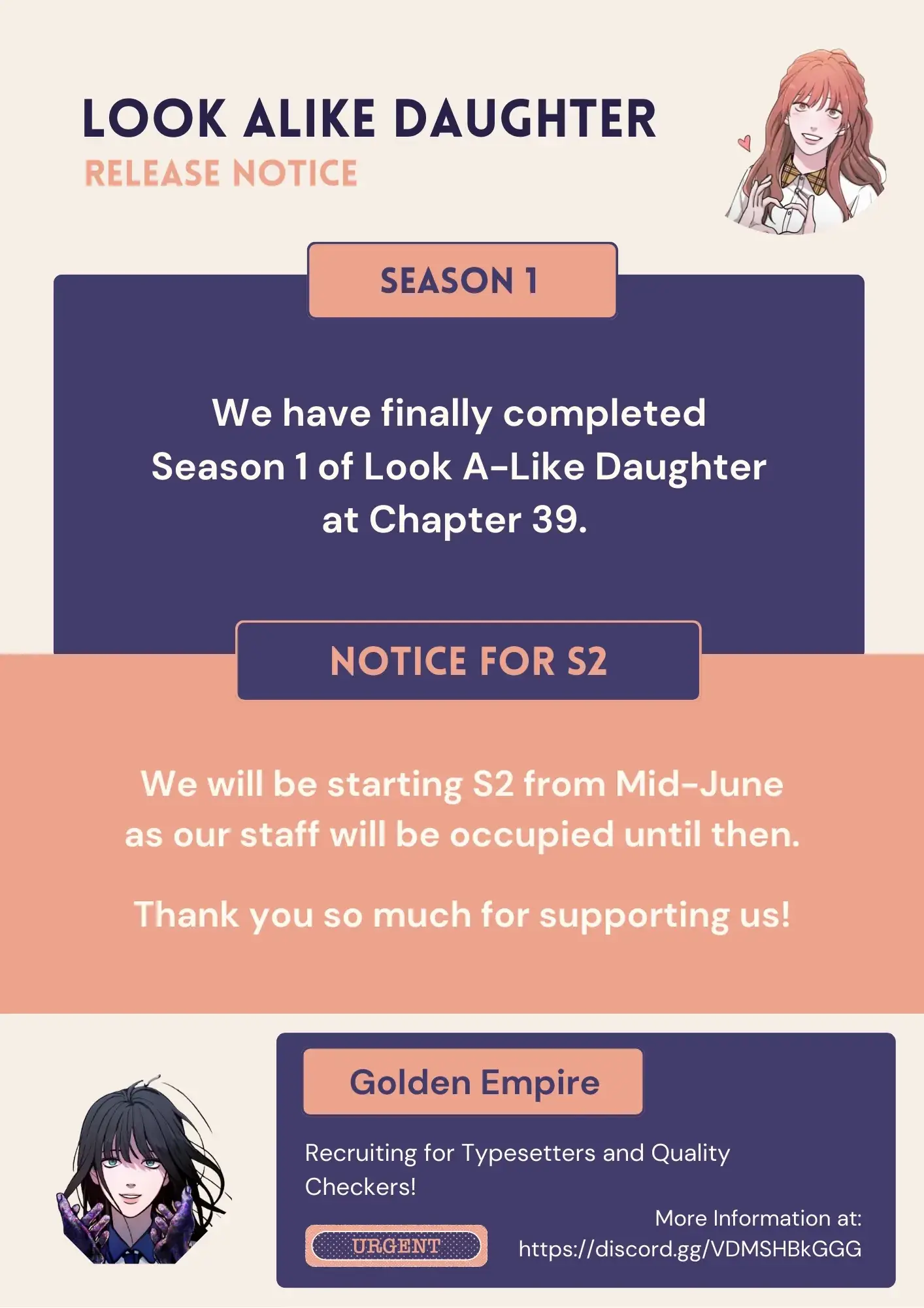 Read Like Mother Like Daughter Manga Online