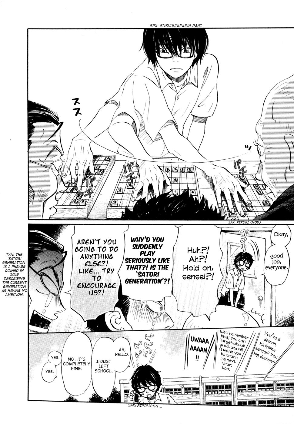 Read March Comes in Like a Lion Manga Online