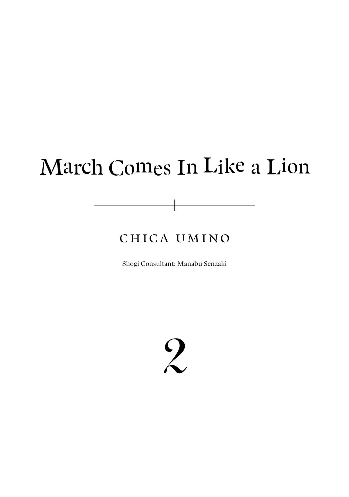 Read March Comes in Like a Lion Manga Online