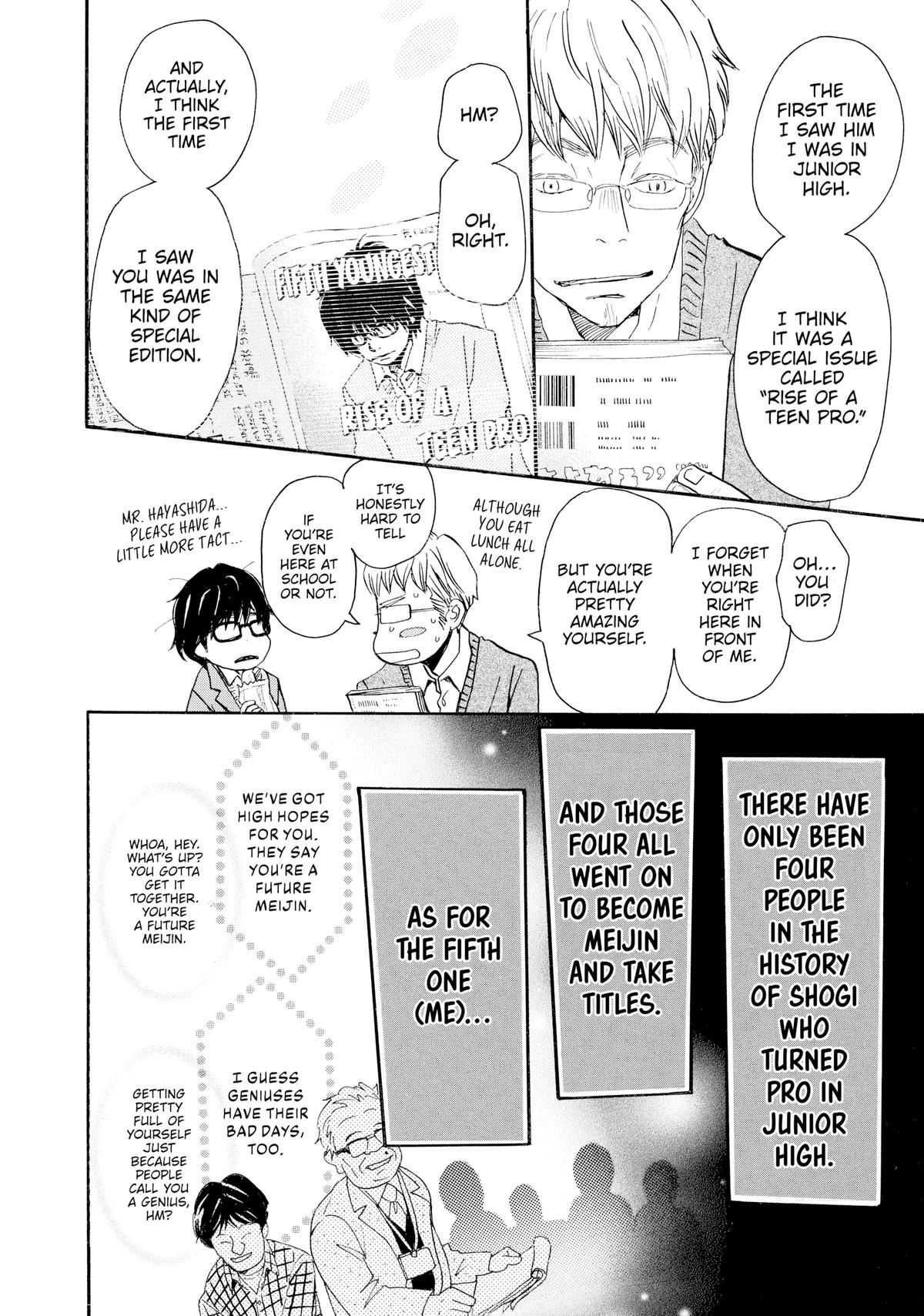 Read March Comes in Like a Lion Manga Online