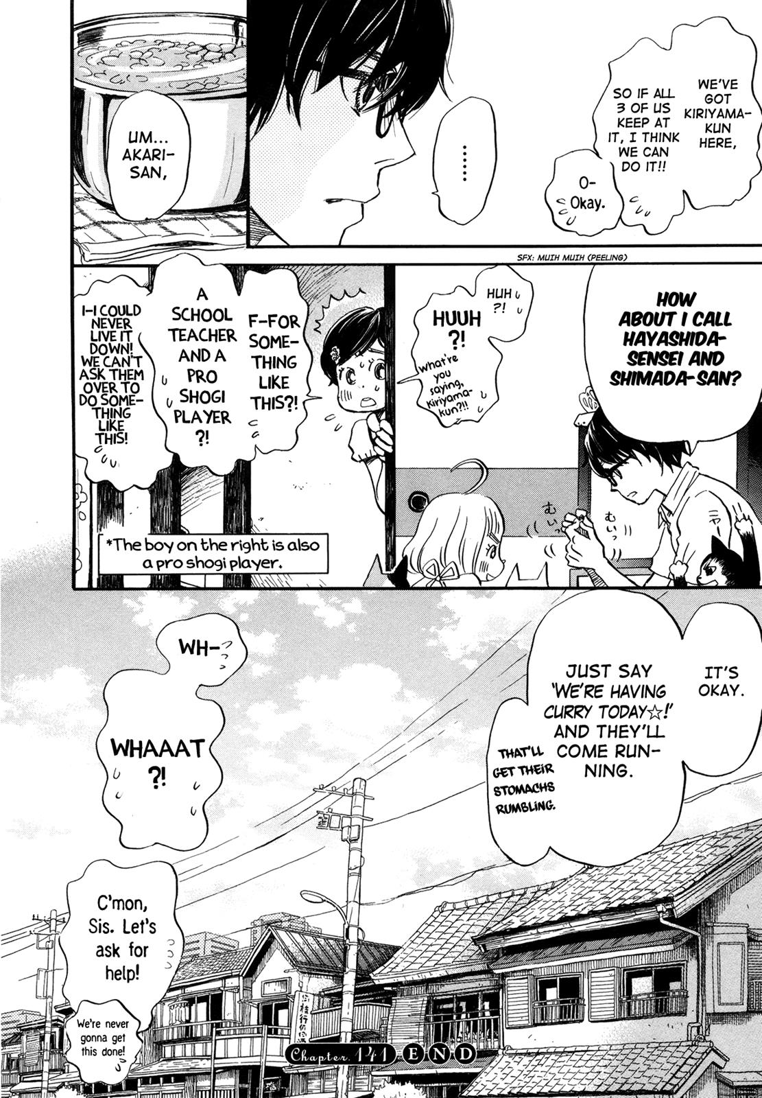 Read March Comes in Like a Lion Manga Online