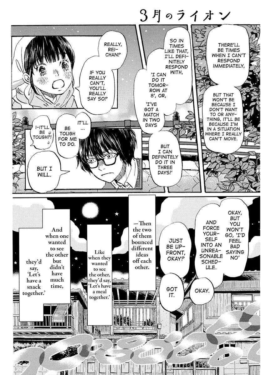 Read March Comes in Like a Lion Manga Online