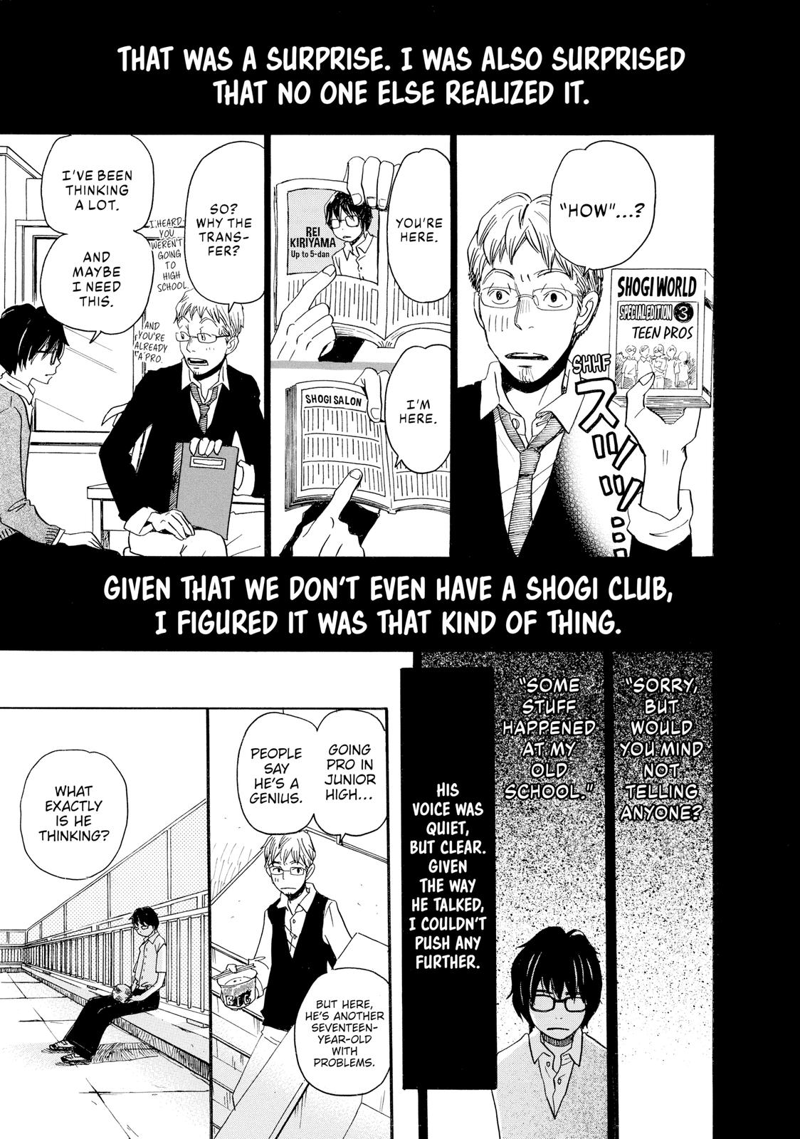 Read March Comes in Like a Lion Manga Online