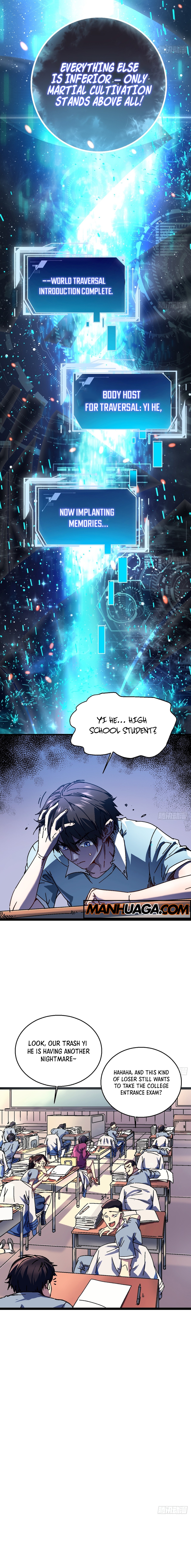 Read Martial Evolution The Beast King Awakens Manga Online