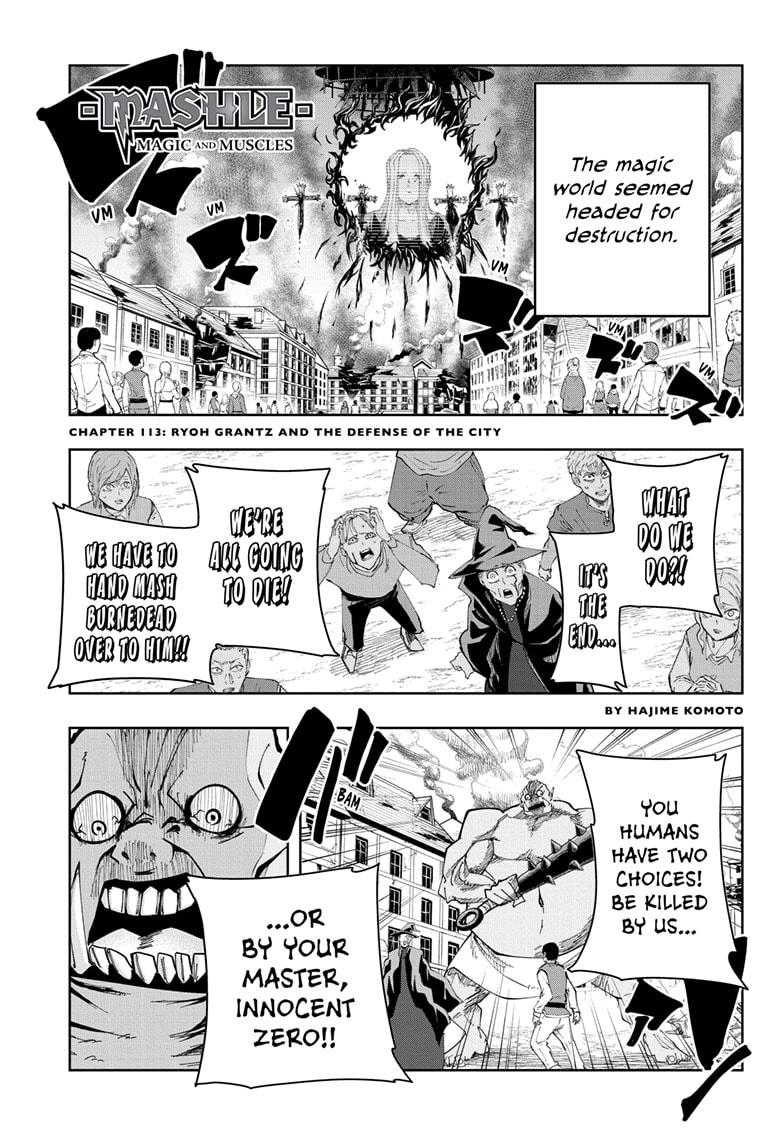 Read Mashle Magic and Muscles Manga Online