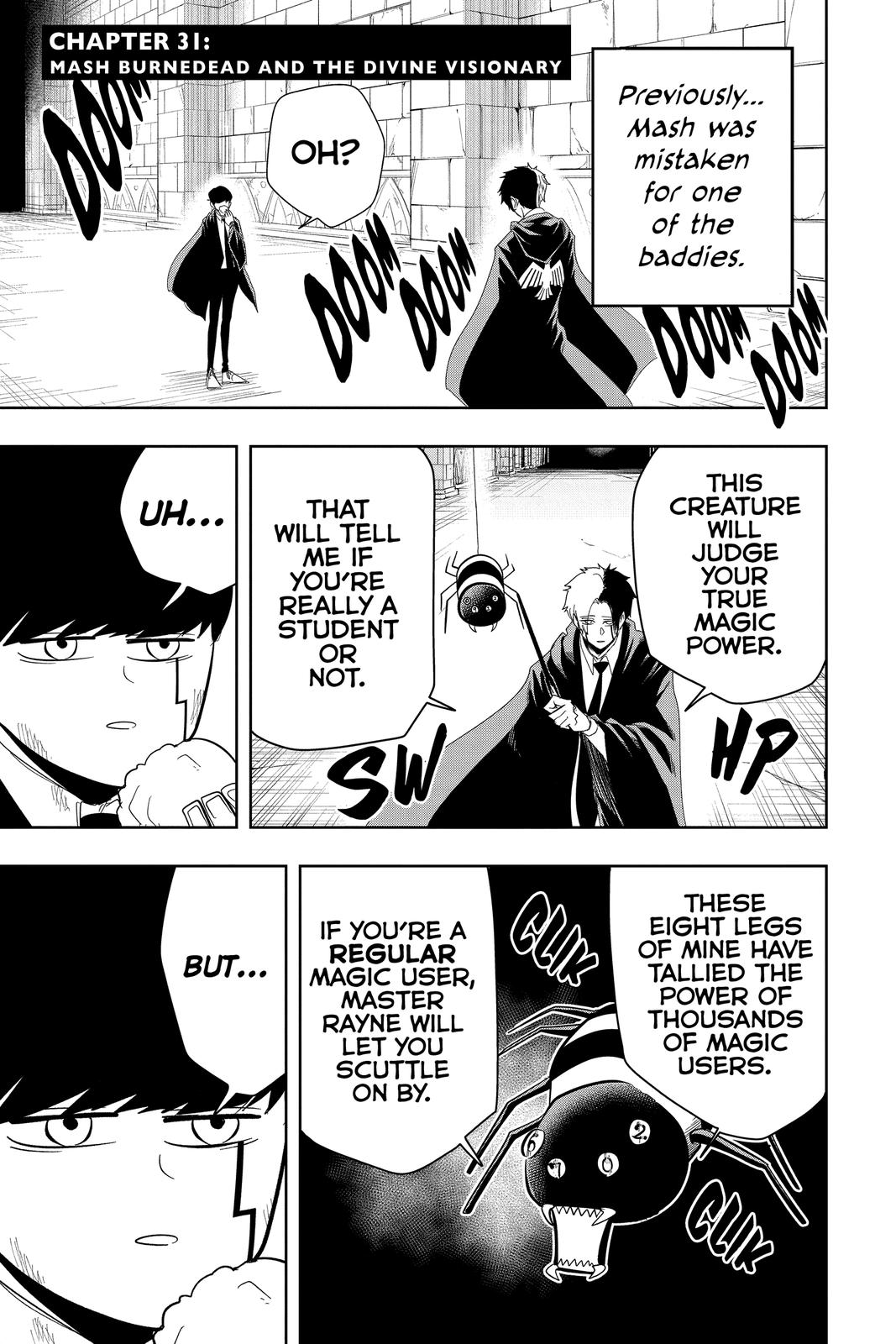 Read Mashle Magic and Muscles Manga Online