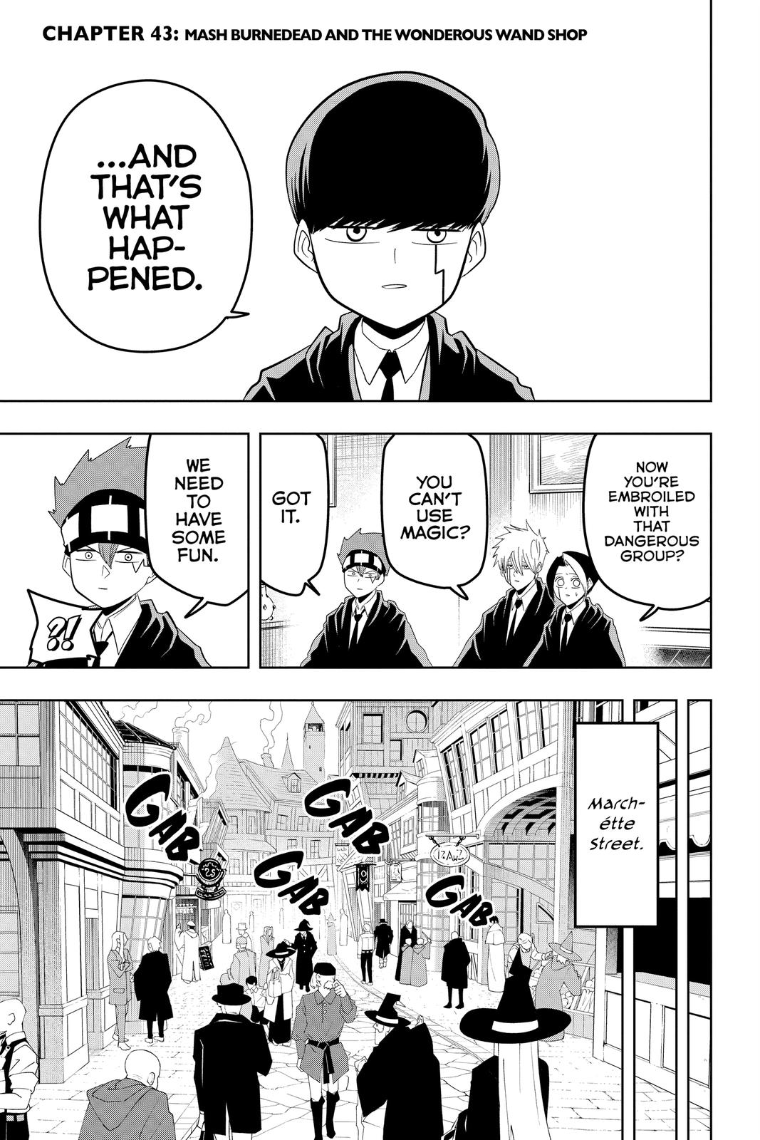 Read Mashle Magic and Muscles Manga Online