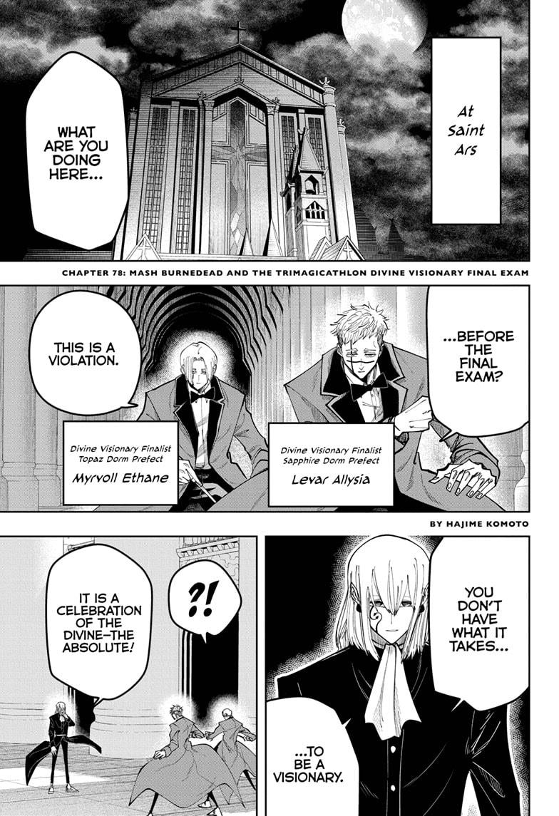 Read Mashle Magic and Muscles Manga Online
