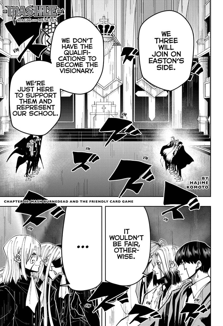 Read Mashle Magic and Muscles Manga Online