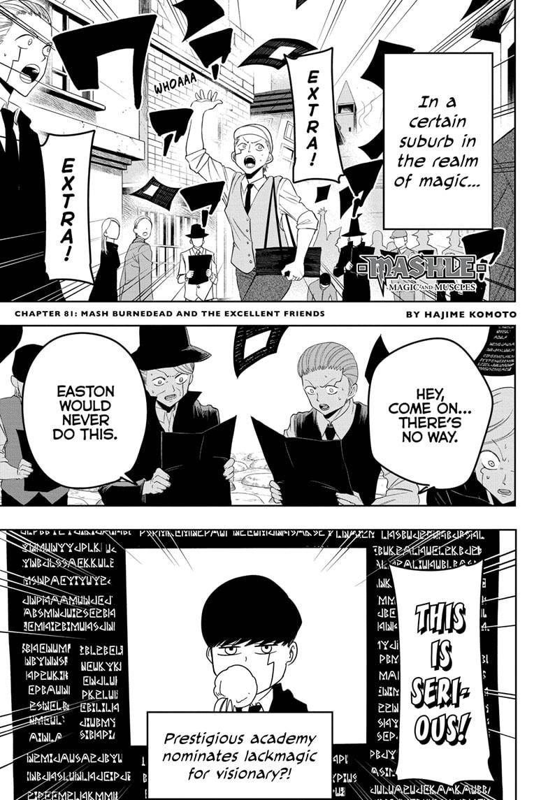 Read Mashle Magic and Muscles Manga Online