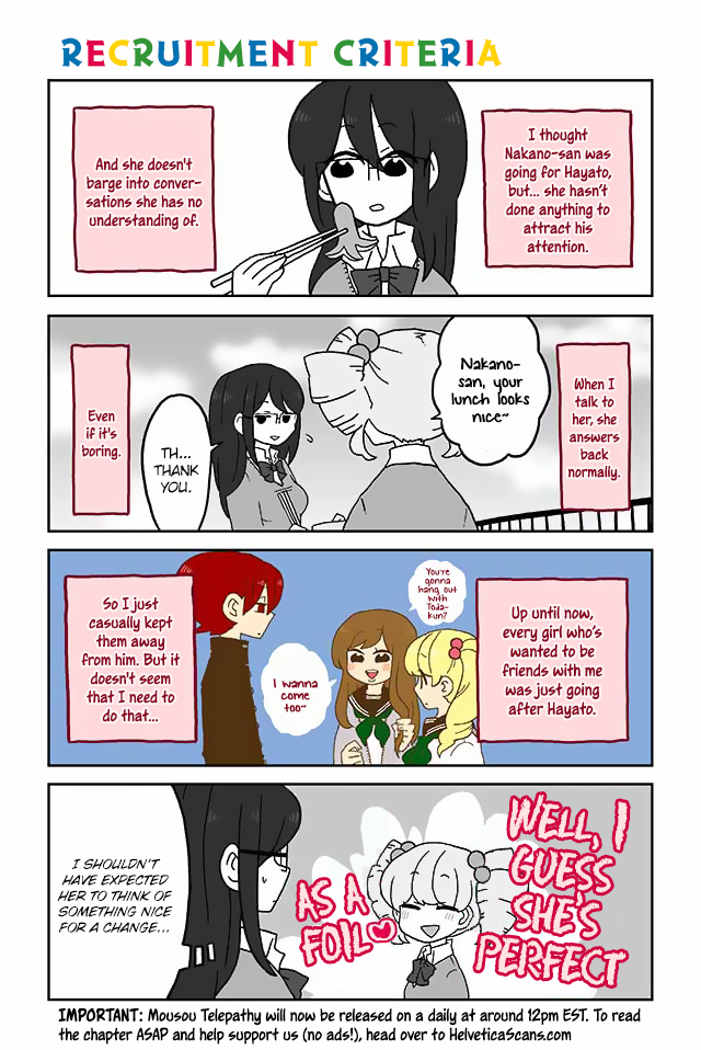 Read Mousou Telepathy Manga Online