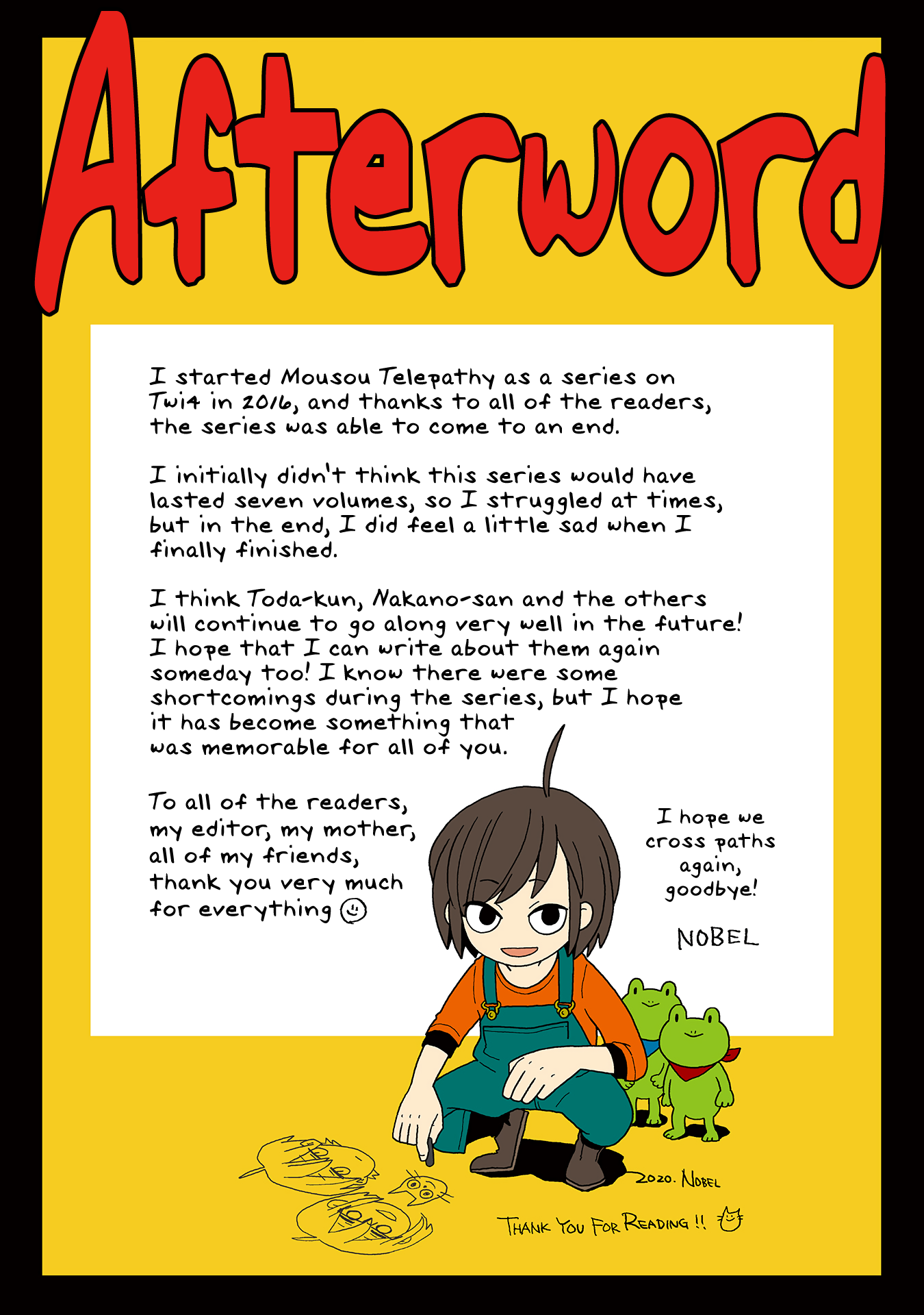 Read Mousou Telepathy Manga Online