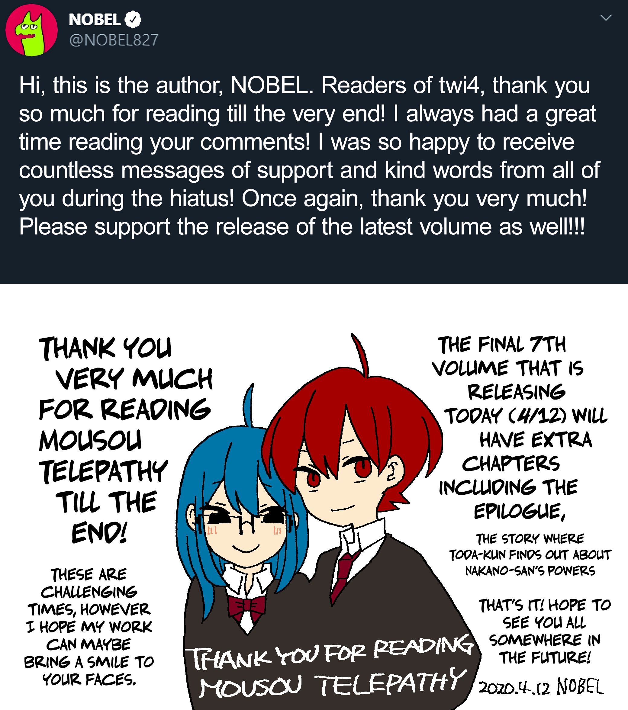 Read Mousou Telepathy Manga Online