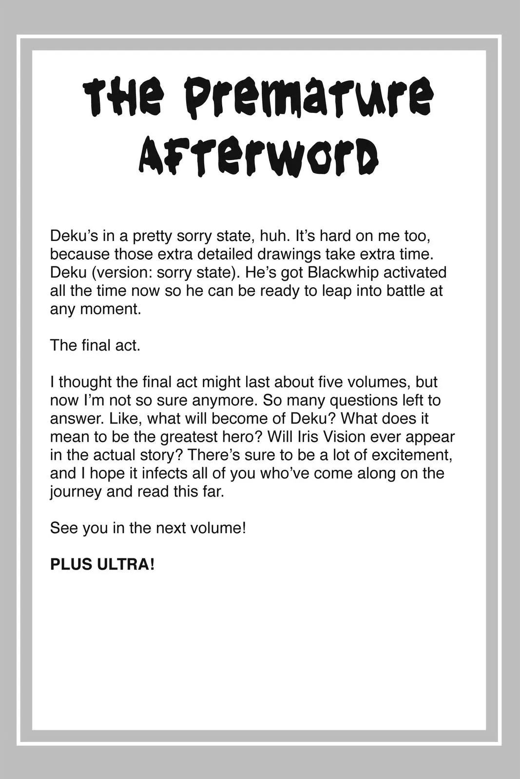 Read My Hero Academia Manga Online