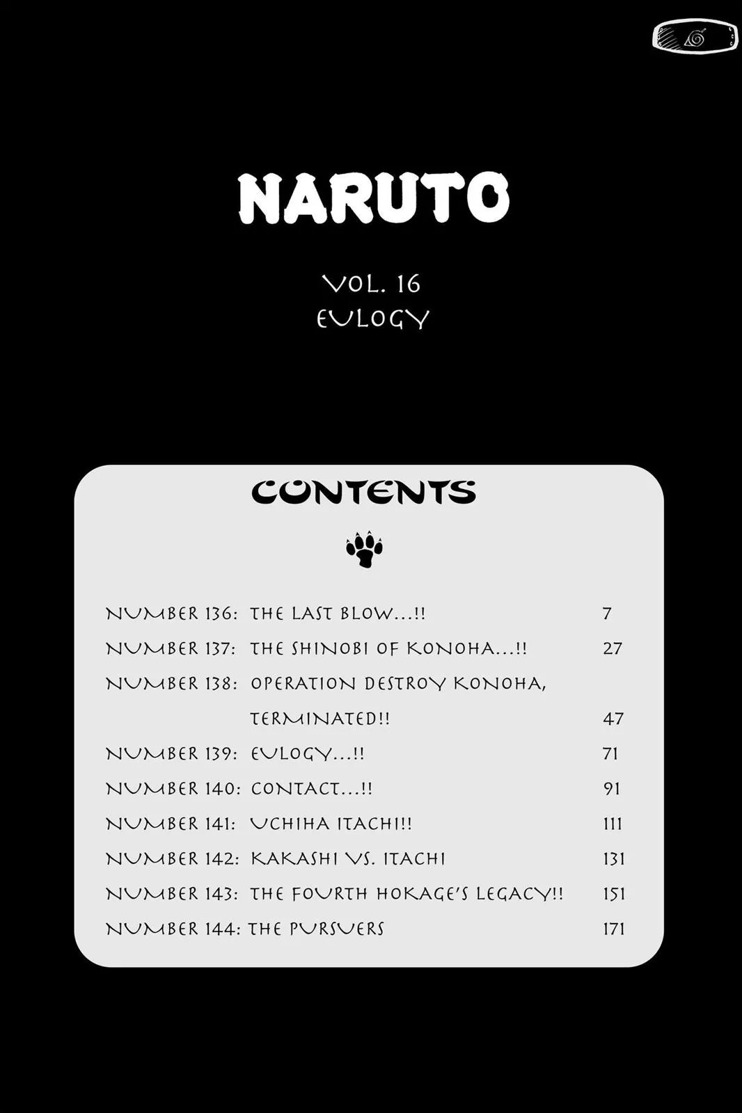 Read Naruto Manga Online