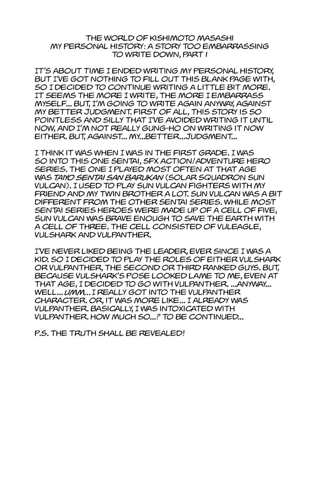 Read Naruto Manga Online