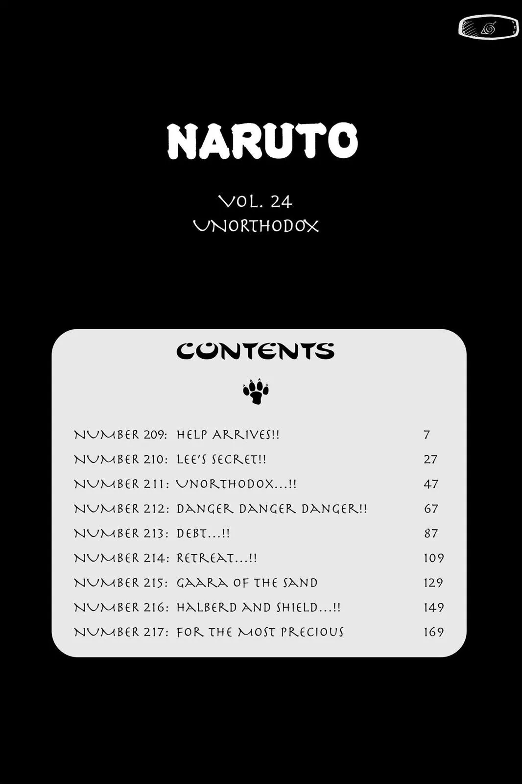 Read Naruto Manga Online