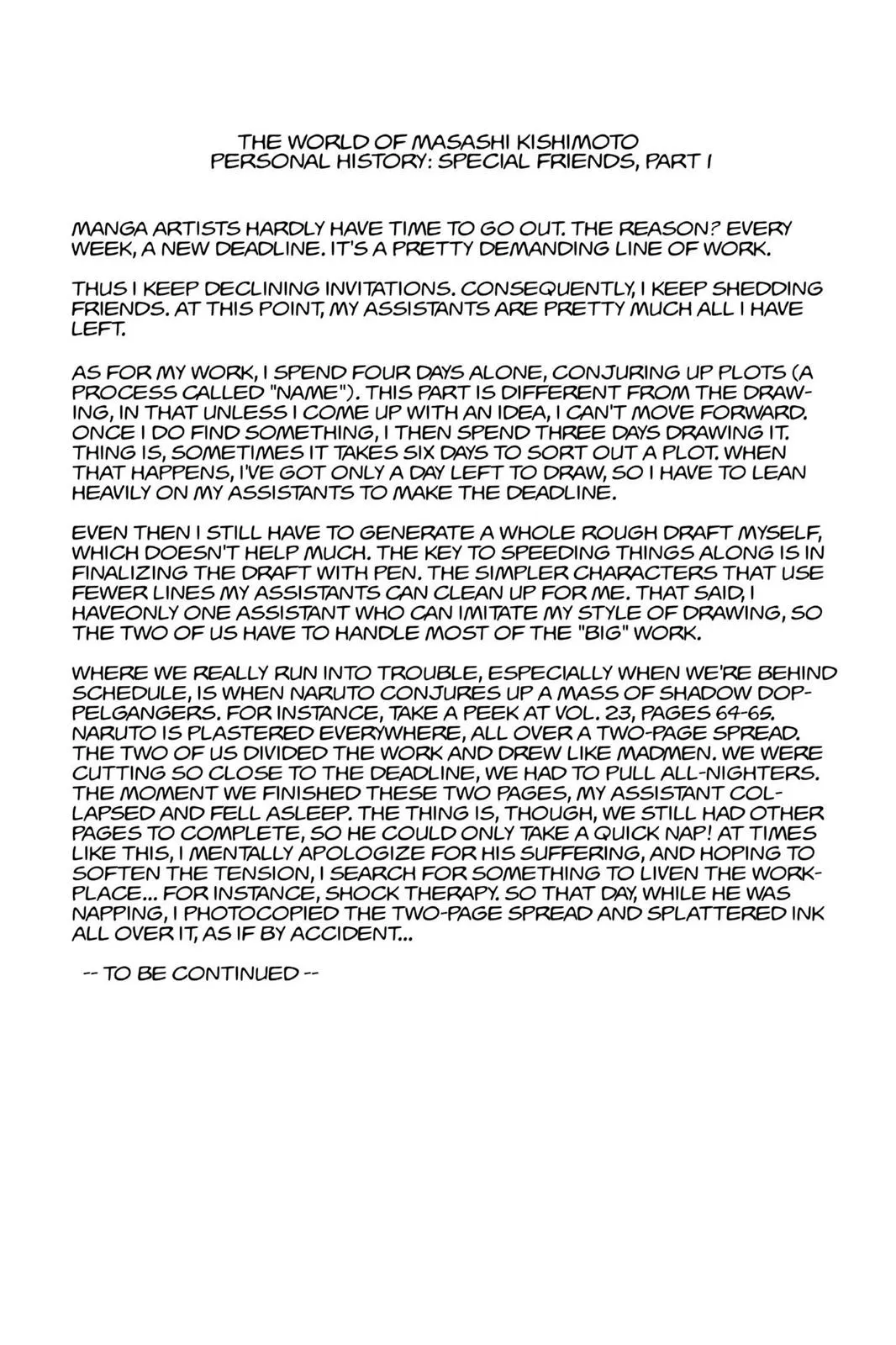 Read Naruto Manga Online