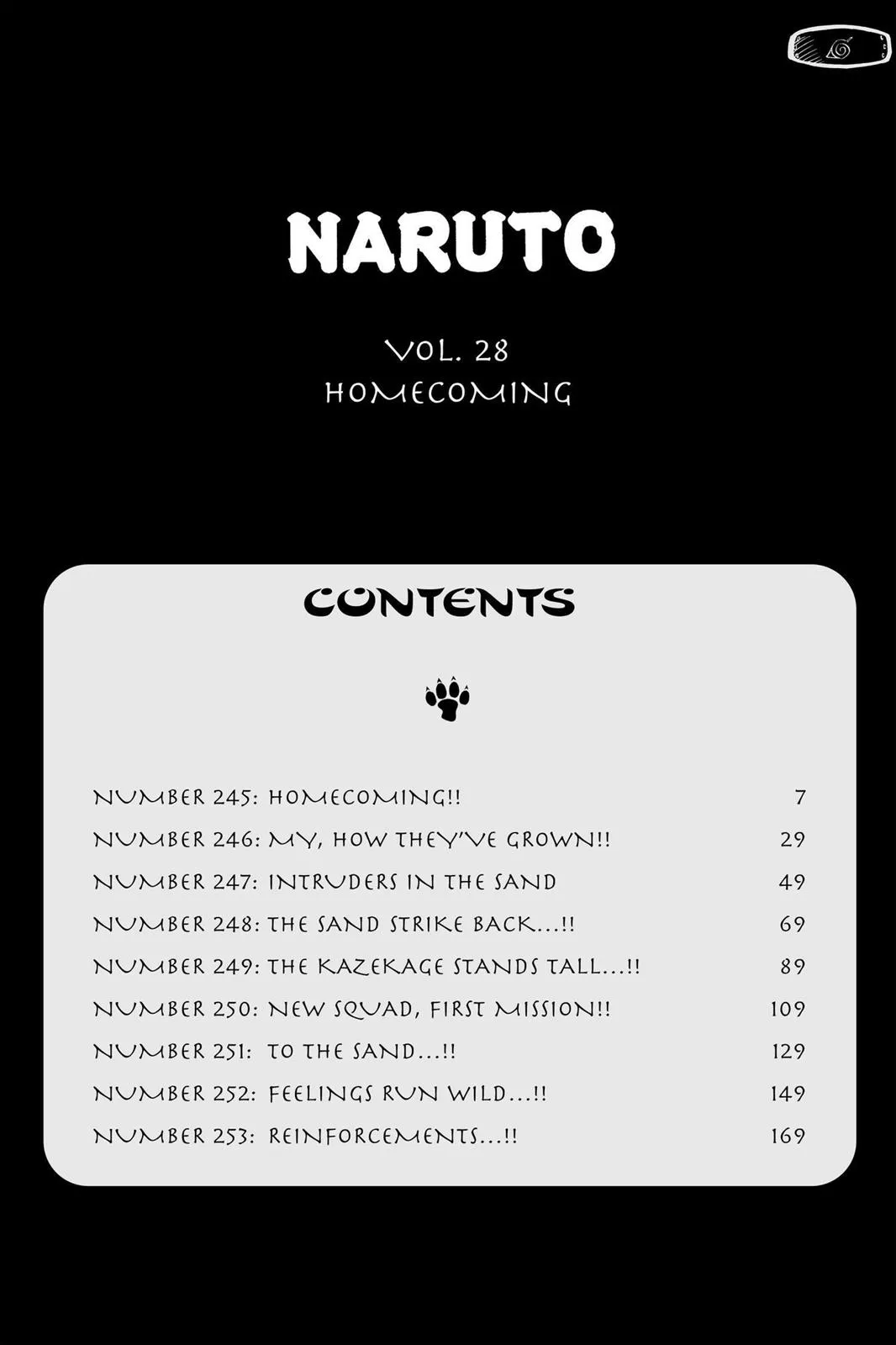 Read Naruto Manga Online