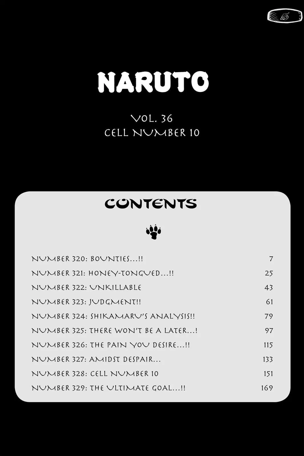 Read Naruto Manga Online