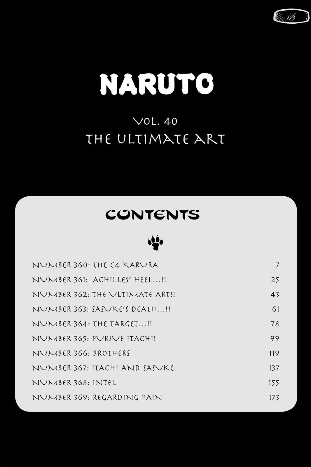 Read Naruto Manga Online