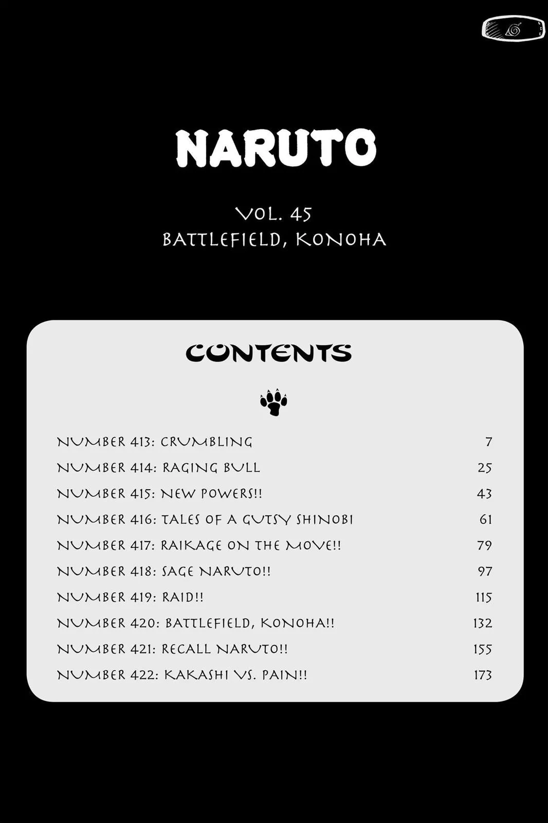 Read Naruto Manga Online
