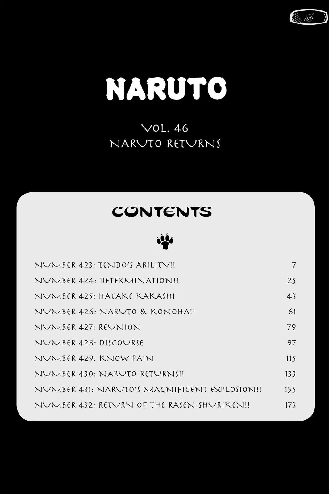 Read Naruto Manga Online