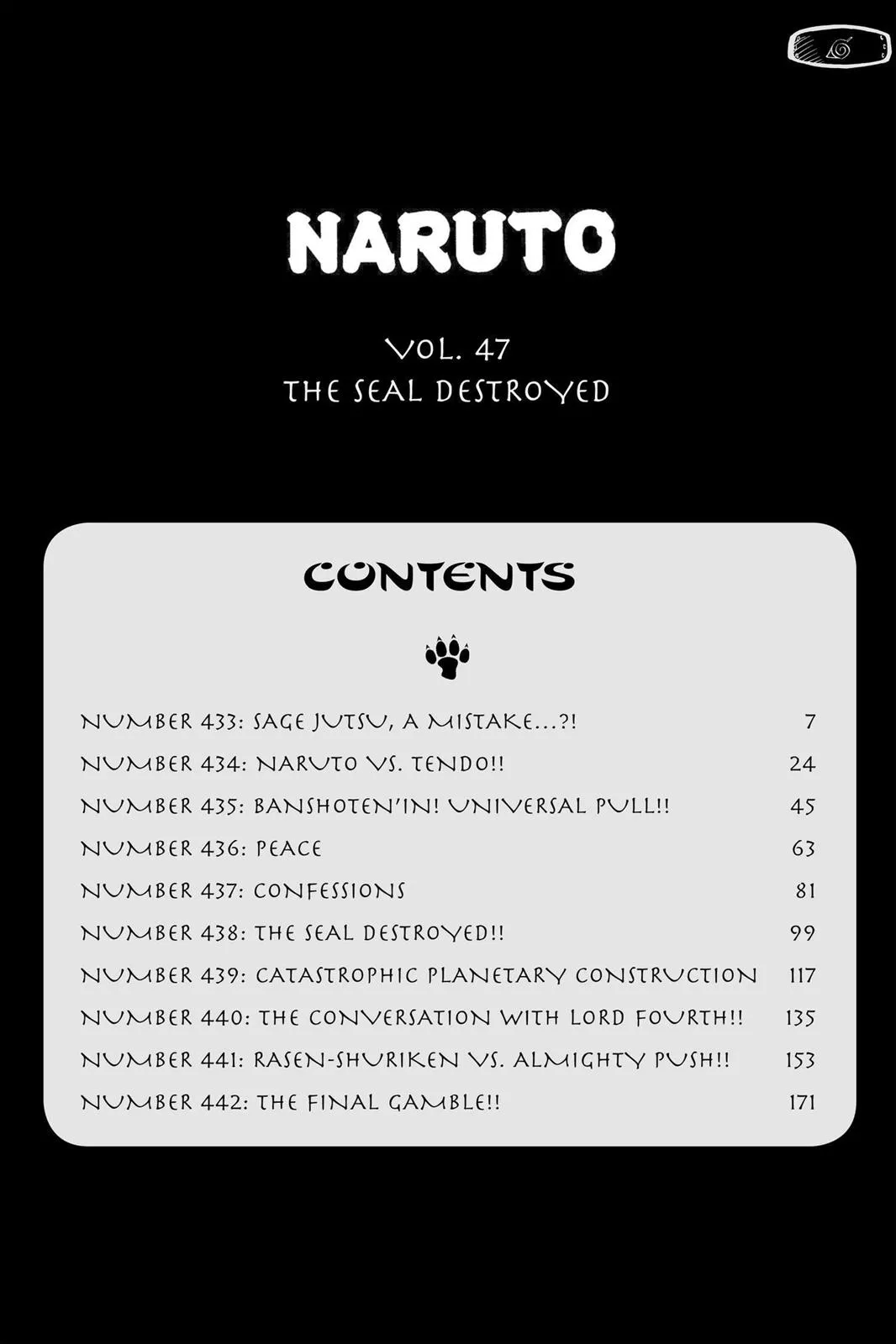 Read Naruto Manga Online