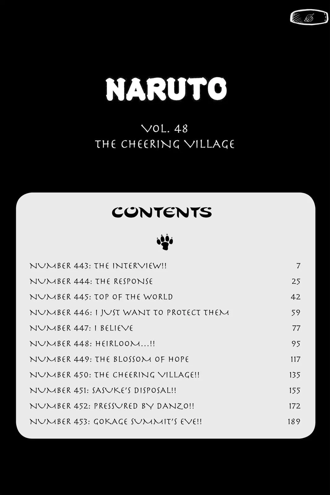 Read Naruto Manga Online