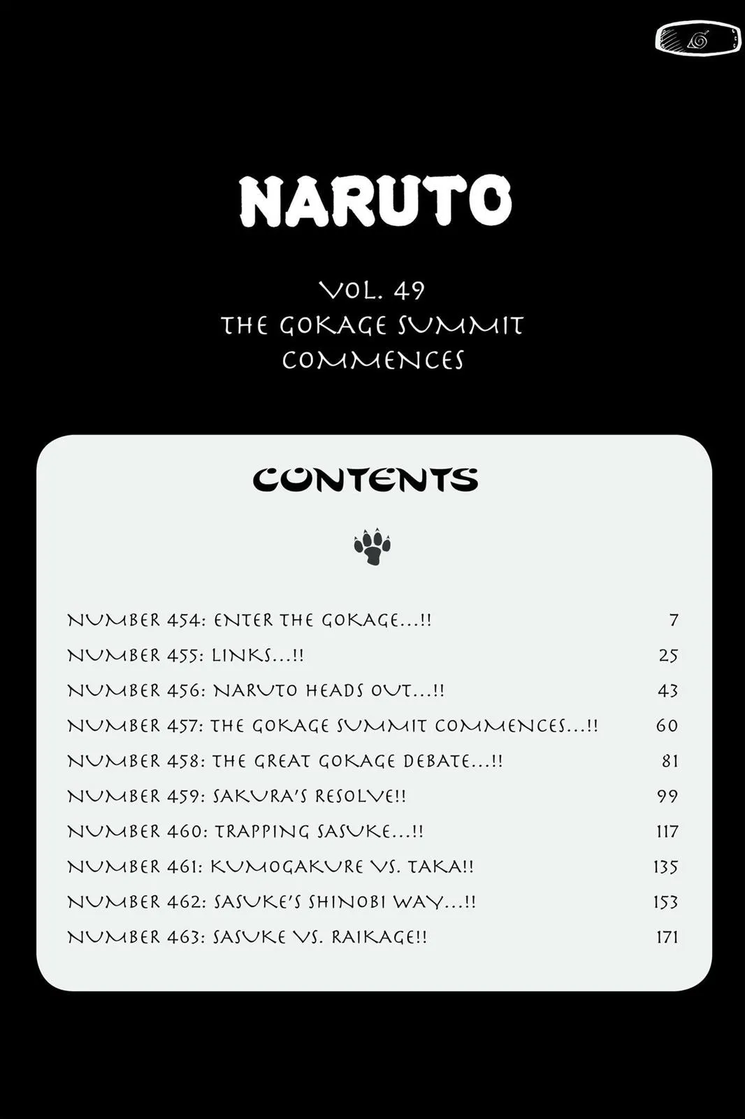 Read Naruto Manga Online