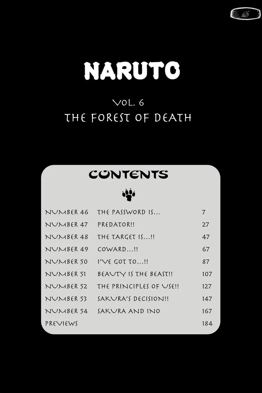 Read Naruto Manga Online